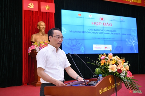 Giải đặc biệt Giải báo chí toàn quốc Vì sự nghiệp Giáo dục Việt Nam năm 2023 lên tới 60 triệu đồng